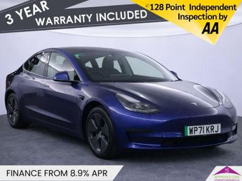 Tesla Model 3 Standard Range Plus Saloon 4dr Electric Auto RWD (241 bhp)