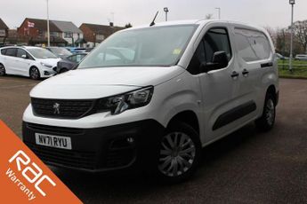 PEUGEOT PARTNER 1.5 BlueHDi 950 Professional Premium Long Panel Van 6dr Diesel M
