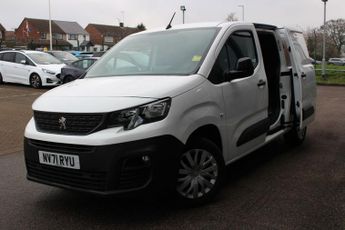 PEUGEOT PARTNER 1.5 BlueHDi 950 Professional Premium Long Panel Van 6dr Diesel M