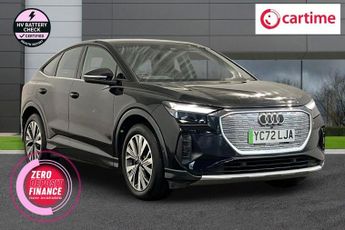 AUDI Q4 E-TRON 50 Sport Sportback 5dr Electric Auto quattro 82kWh (299 ps) Rear