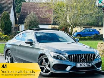 Mercedes C Class 2.1 C220d AMG Line (Premium) Coupe 2dr Diesel G-Tronic+ Euro 6 (