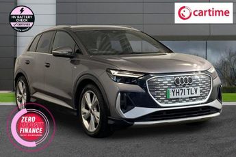 AUDI Q4 E-TRON 35 S line SUV 5dr Electric Auto 55kWh (170 ps) Rear Parking Sens