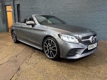 Mercedes C Class 1.5 C200 MHEV AMG Line (Premium) Cabriolet 2dr Petrol G-Tronic+ 