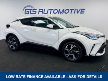 Toyota C-HR 2.0 VVT-h GPF DESIGN HYBRID CVT AUTO 185 BHP + SAT NAV + REAR CA