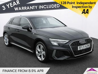 Audi A3 1.4 TFSIe 40 S line Sportback 5dr Petrol Plug-in Hybrid S Tronic