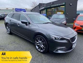 Mazda 6 2.2 SKYACTIV-D Sport Nav Tourer 5dr Diesel Manual Euro 6 (s/s) (