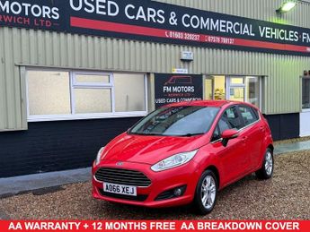 Ford Fiesta 1.0T EcoBoost Zetec Hatchback 5dr Petrol Manual Euro 6 (s/s) (10