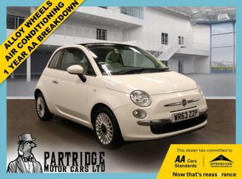 Fiat 500 1.2 Lounge Hatchback 3dr Petrol Manual Euro 5 (s/s) (69 bhp)