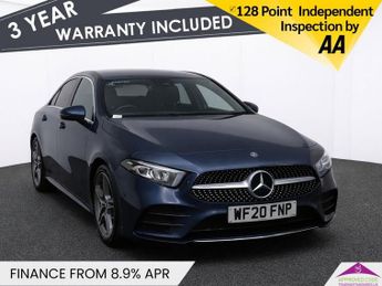 Mercedes A Class 1.3 A180 AMG Line (Executive) Saloon 4dr Petrol 7G-DCT Euro 6 (s