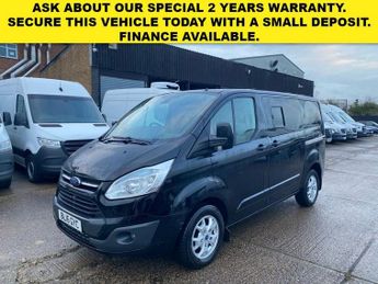 Ford Transit 2.2 TDCI T270 LIMITED L1 H1 SWB COMBI CREW 125BHP. AIRCON. SENSO