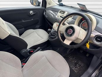 FIAT 500 1.2 Lounge Hatchback 3dr Petrol Manual Euro 6 (s/s) (69 bhp)