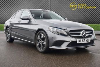 MERCEDES-BENZ C-CLASS 1.5 C200 MHEV EQ Boost Sport (Premium) Saloon 4dr Petrol G-Troni