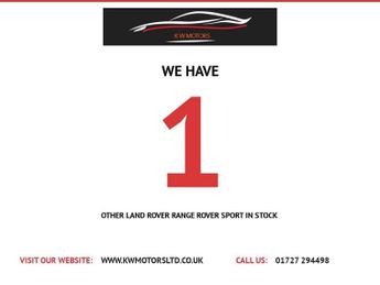 LAND ROVER RANGE ROVER SPORT 3.0 SD V6 Autobiography Sport SUV 5dr Diesel Auto 4WD Euro 5 (25