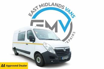 Vauxhall Movano 2.3 CDTi 3500 Panel Van 5dr Diesel Manual FWD L2 H2 Euro 6 (130 