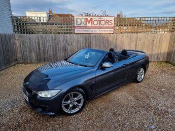 BMW 4 SERIES 2.0 420d M Sport Convertible 2dr Diesel Auto Euro 6 (s/s) (190 p