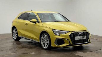 AUDI A3 1.4 TFSIe 40 S line Sportback 5dr Petrol Plug-in Hybrid S Tronic