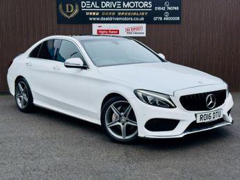 Mercedes C Class 1.6 C200d AMG Line (Premium) Saloon 4dr Diesel G-Tronic+ Euro 6 