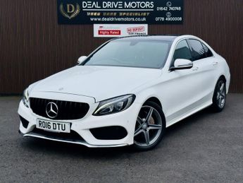MERCEDES-BENZ C-CLASS 1.6 C200d AMG Line (Premium) Saloon 4dr Diesel G-Tronic+ Euro 6 