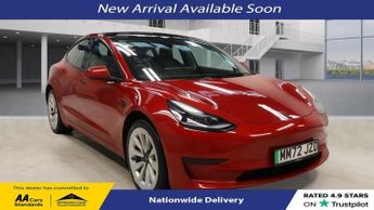 TESLA Model 3 Saloon 4dr Electric Auto RWD (241 bhp)