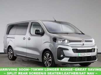 CITROEN e-SpaceTourer 75kWh MAX MPV 5dr Electric Auto LWB (11kW Charger) (136 ps)