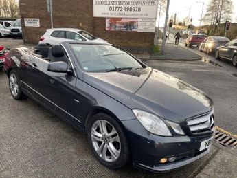 Mercedes E Class  E220 CDI BLUEEFFICIENCY SE CONVERTIBLE 2DR DIESEL AUTOMATIC 170