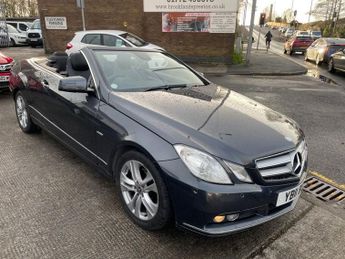 MERCEDES-BENZ E-CLASS  E220 CDI BLUEEFFICIENCY SE CONVERTIBLE 2DR DIESEL AUTOMATIC 170