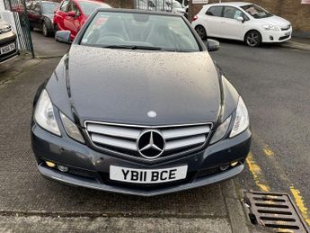 MERCEDES-BENZ E-CLASS  E220 CDI BLUEEFFICIENCY SE CONVERTIBLE 2DR DIESEL AUTOMATIC 170