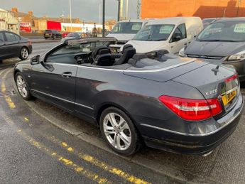 MERCEDES-BENZ E-CLASS  E220 CDI BLUEEFFICIENCY SE CONVERTIBLE 2DR DIESEL AUTOMATIC 170
