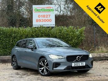 Volvo V60 2.0h T6 Recharge 11.6kWh R-Design Estate 5dr Petrol Plug-in Hybr