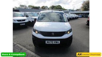 Peugeot Partner White 1.5 BlueHDi Euro 6 panel , 27,451 miles, ULEZ compliant, 5