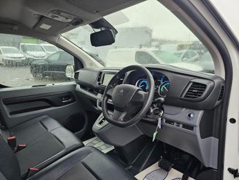 PEUGEOT E-EXPERT White e 1200 75kWh electric panel van, 48,600 miles, ULEZ compli