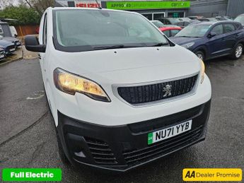 PEUGEOT E-EXPERT White e 1200 75kWh electric panel van, 48,600 miles, ULEZ compli