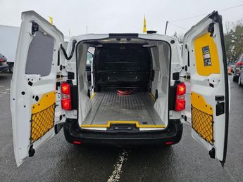 PEUGEOT E-EXPERT White e 1200 75kWh electric panel van, 48,600 miles, ULEZ compli