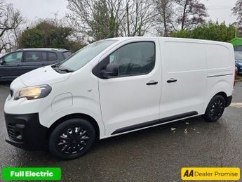 PEUGEOT E-EXPERT White e 1200 75kWh electric panel van, 48,600 miles, ULEZ compli