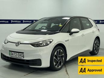 VOLKSWAGEN ID.3 Pro Performance 58kWh Life Hatchback 5dr Electric Auto (204 ps) 