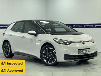 VOLKSWAGEN ID.3 Pro Performance 58kWh Life Hatchback 5dr Electric Auto (204 ps) 