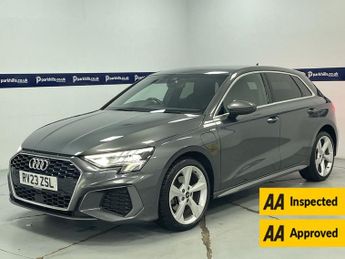 AUDI A3 1.4 TFSIe 40 S line Sportback 5dr Petrol Plug-in Hybrid S Tronic