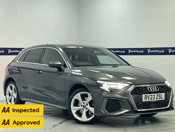 AUDI A3 1.4 TFSIe 40 S line Sportback 5dr Petrol Plug-in Hybrid S Tronic