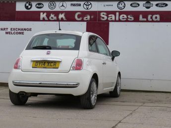 FIAT 500 1.2 Lounge Hatchback 3dr Petrol Dualogic Euro 6 (s/s) (69 bhp)