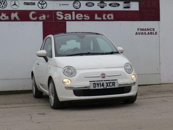 FIAT 500 1.2 Lounge Hatchback 3dr Petrol Dualogic Euro 6 (s/s) (69 bhp)