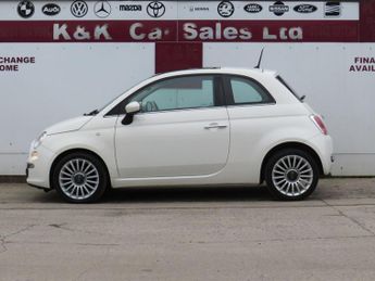 FIAT 500 1.2 Lounge Hatchback 3dr Petrol Dualogic Euro 6 (s/s) (69 bhp)