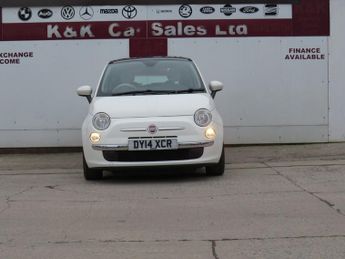 FIAT 500 1.2 Lounge Hatchback 3dr Petrol Dualogic Euro 6 (s/s) (69 bhp)