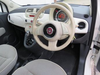 FIAT 500 1.2 Lounge Hatchback 3dr Petrol Dualogic Euro 6 (s/s) (69 bhp)