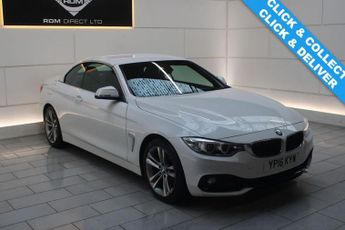 BMW 420 2.0 420d Sport Convertible 2dr Diesel Auto Euro 6 (stop/start) (