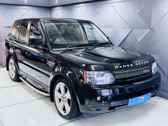 LAND ROVER RANGE ROVER SPORT 3.0 SD V6 HSE Black SUV 5dr Diesel Auto 4WD Euro 5 (255 bhp)