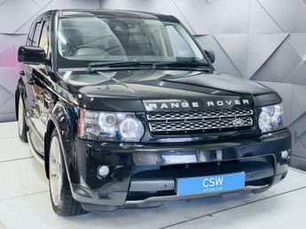 LAND ROVER RANGE ROVER SPORT 3.0 SD V6 HSE Black SUV 5dr Diesel Auto 4WD Euro 5 (255 bhp)