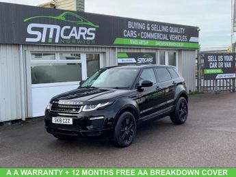 Land Rover Range Rover Evoque 2.0 TD4 SE Tech SUV 5dr Diesel Auto 4WD Euro 6 (s/s) (180 ps)