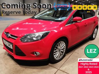 Ford Focus 1.6 TDCi Zetec Hatchback 5dr Diesel Manual Euro 5 (s/s) (115 ps)