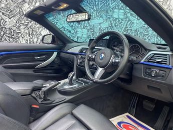 BMW 4 SERIES 2.0 420d M Sport Convertible 2dr Diesel Auto Euro 6 (s/s) (190 p