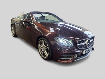 Mercedes E Class 2.0 E300 GPF AMG Line Cabriolet 2dr Petrol G-Tronic+ Euro 6 (s/s